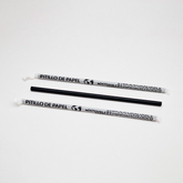 Pitillo de Papel Maderable Recto 8x197mm